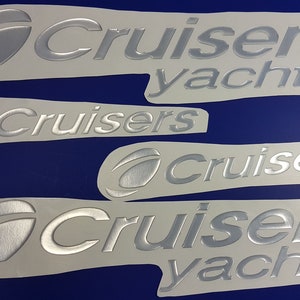 Cruisers jachten bootemblemen 22" + GRATIS SNELLE levering DHL Express - sticker - stickerset - grafische sticker