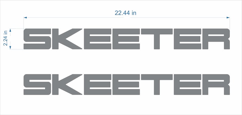 Skeeter Graphics Skeeter Boat Emblems 22