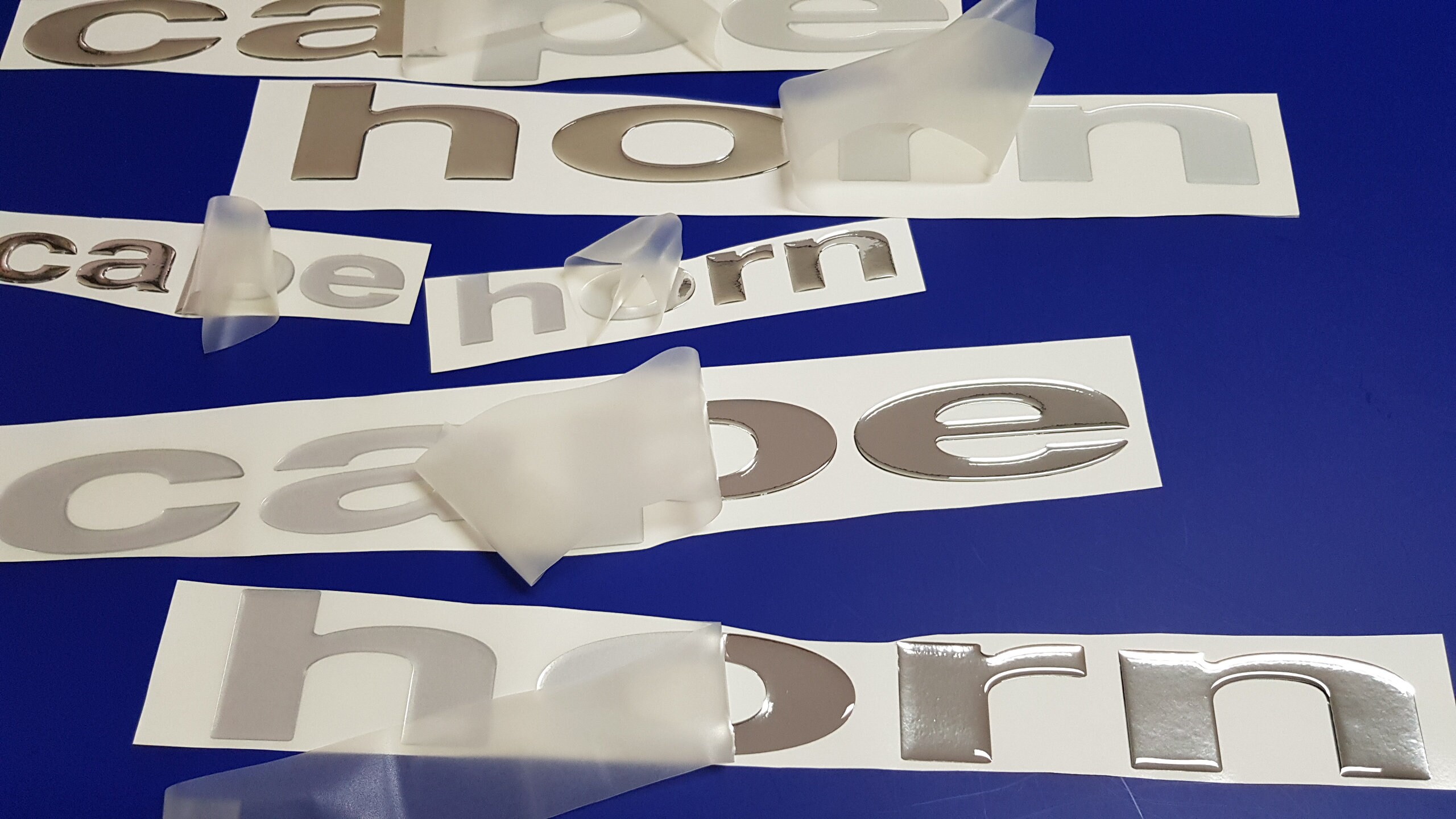 Cape horn boat Emblems 39 chrome FREE FAST delivery Etsy