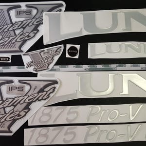 Lund 1875 pro-v-bootemblemen 22" + GRATIS SNELLE levering DHL Express - Stickersset - Grafische sticker