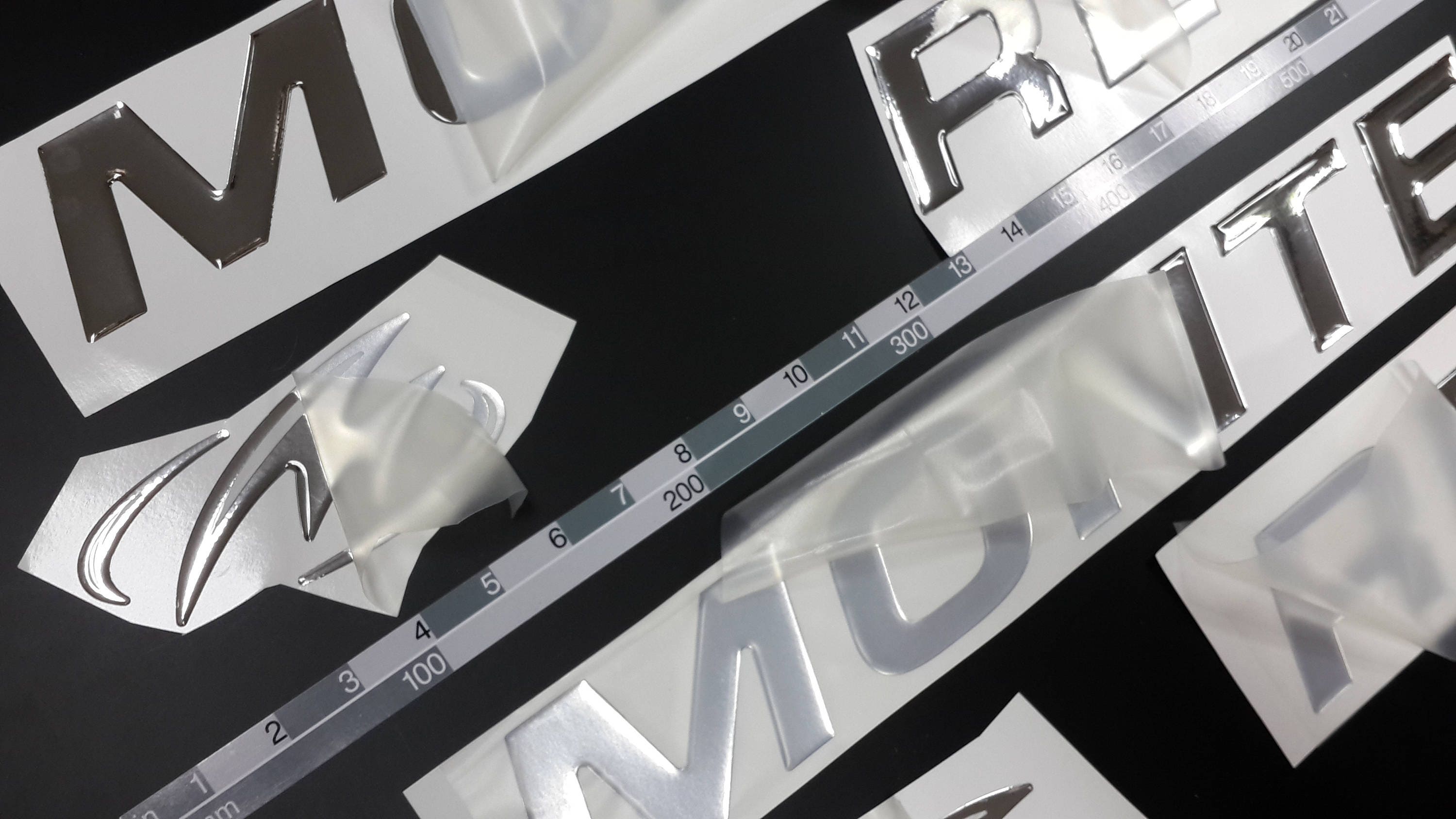 Monterey Boat Emblems 30" Chrome + FREE FAST Delivery DHL Express