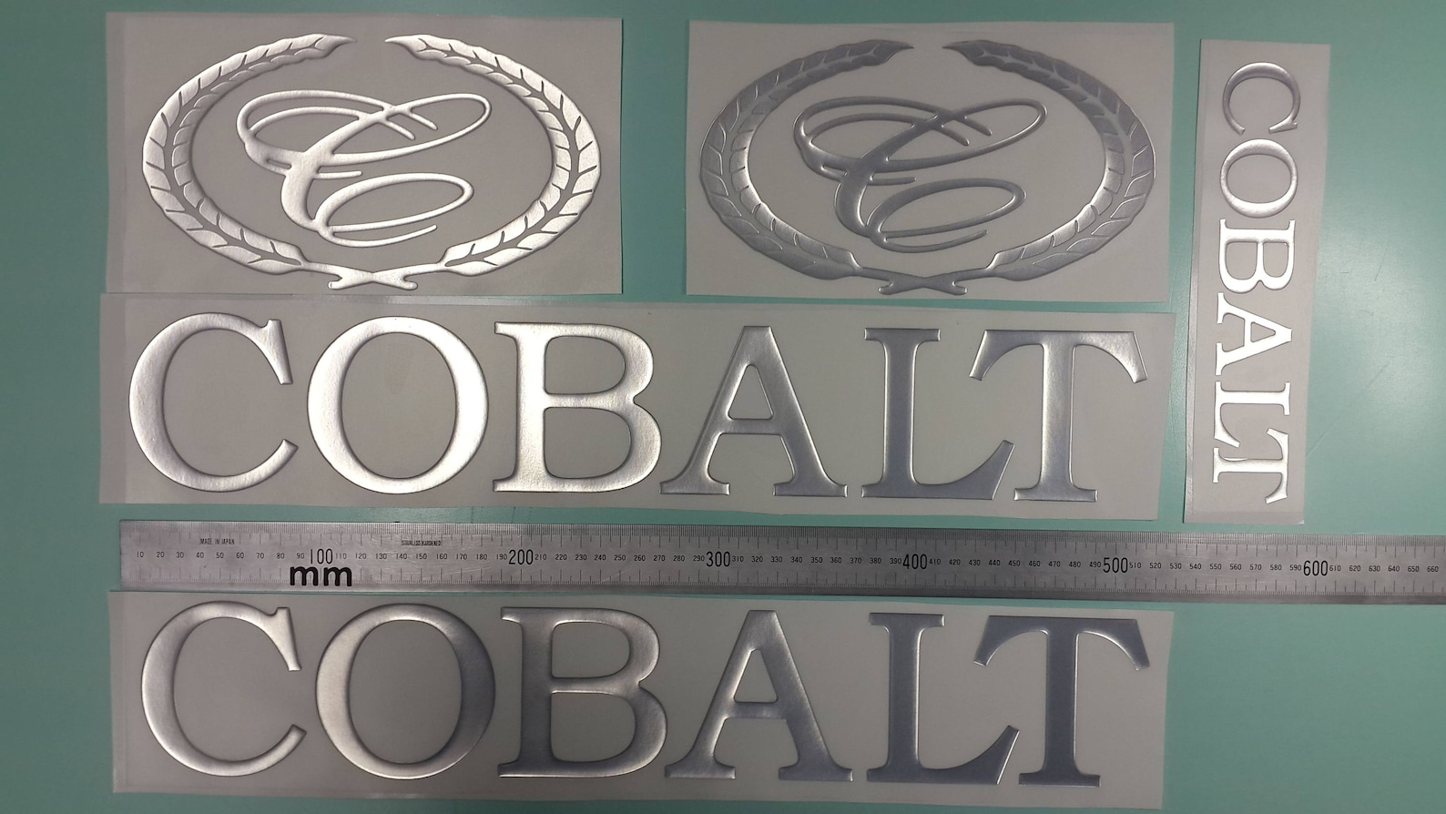 Cobalt Boat Emblems 20 Chrome FREE FAST Delivery DHL Etsy