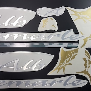 Albemarle-bootemblemen 30" + GRATIS SNELLE levering DHL Express - Stickers Set - Grafische sticker