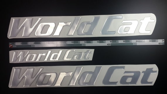 World Cat Boat Emblems 22 Free Fast Delivery Dhl Etsy