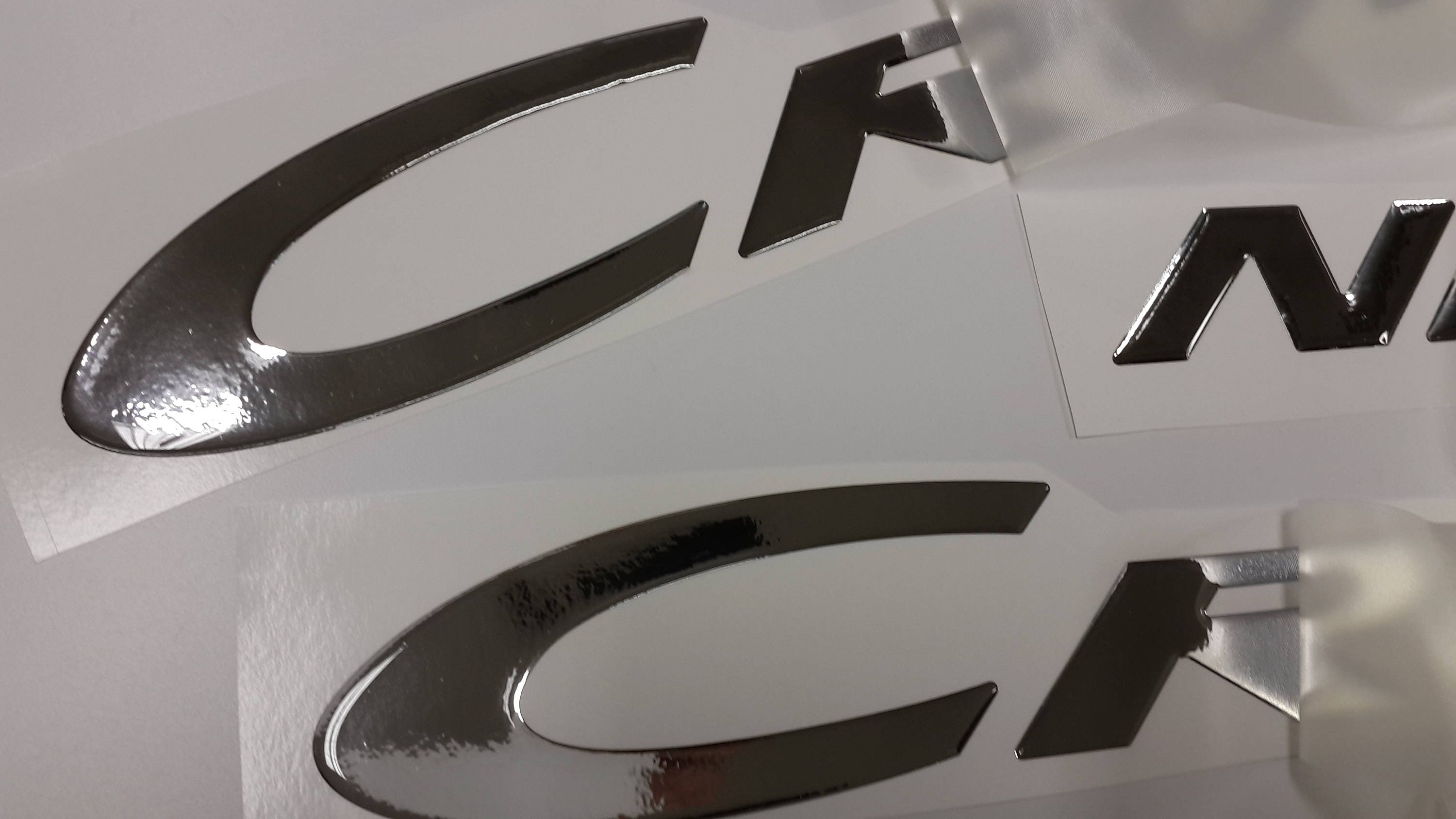 Crownline Boat Emblems 24 chrome FREE FAST delivery Etsy