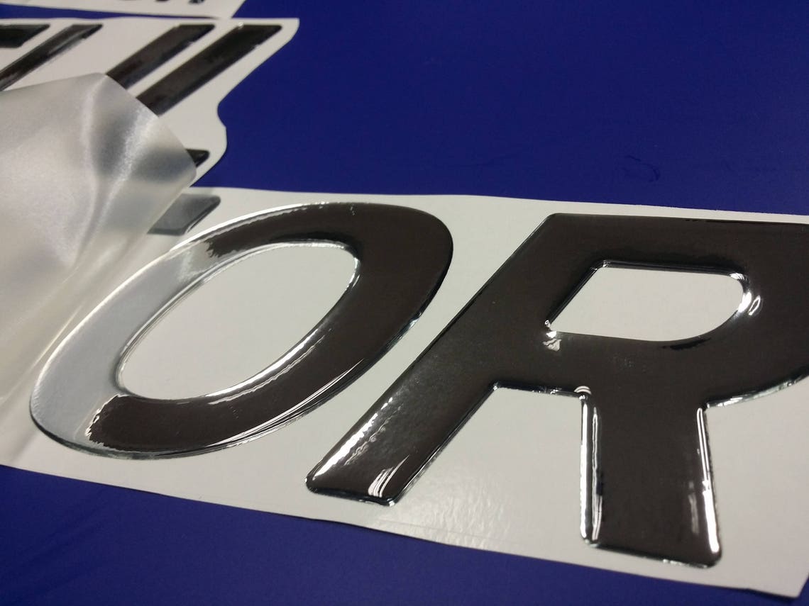 Regulator Boat Emblems 26 Chrome FREE FAST Delivery Etsy