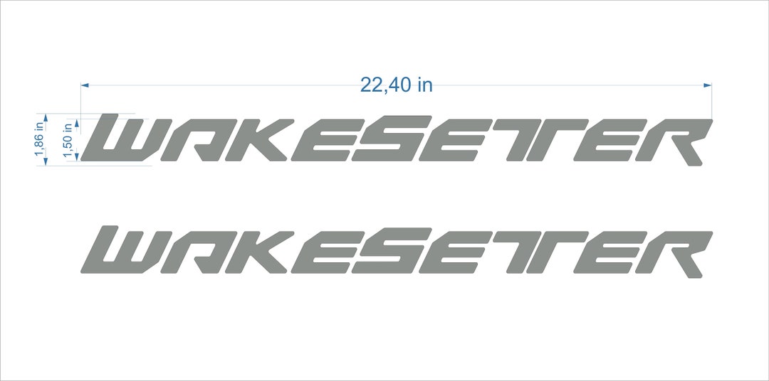 Wakesetter Boat Emblems 22