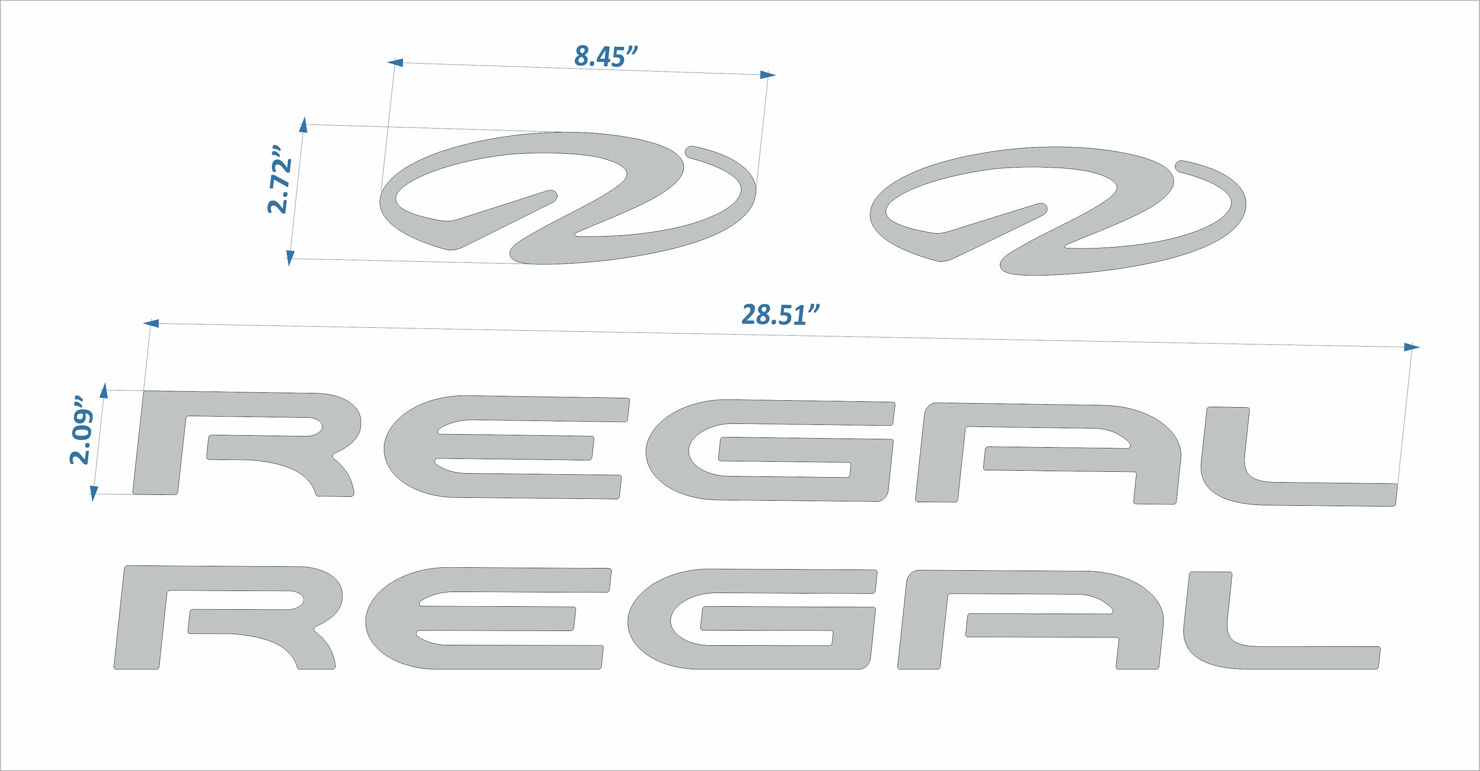 Regal Ride Decal Regal Boat Emblems 28