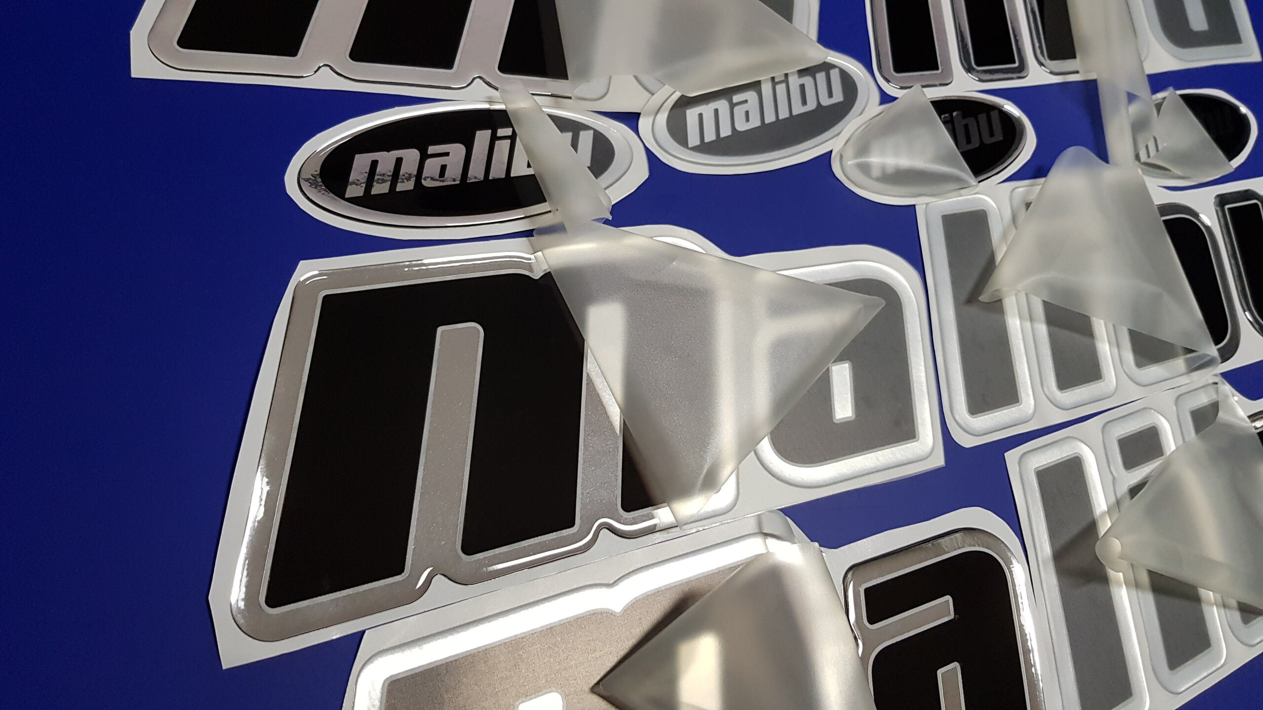 Malibu Boat Emblems 27 Set 3 Pieces FREE FAST Delivery Etsy