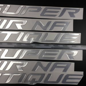 Super Air Nautique-bootemblemen 61" + GRATIS SNELLE levering DHL Express - Stickersset - Grafische sticker