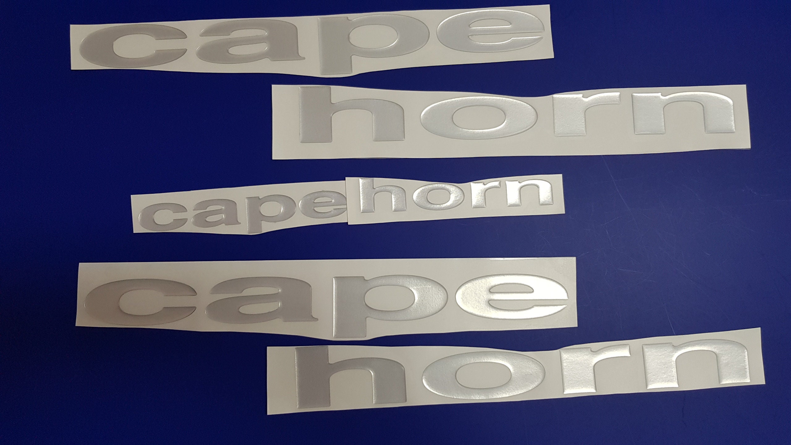Cape horn boat Emblems 39 chrome FREE FAST delivery Etsy