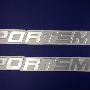 Sportsman-bootemblemen 33" + GRATIS SNELLE levering DHL Express - Stickersset - Grafische sticker