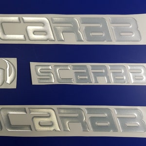 Scarabee-emblemen 15" + GRATIS SNELLE levering DHL Express - Stickers Set - Grafische sticker