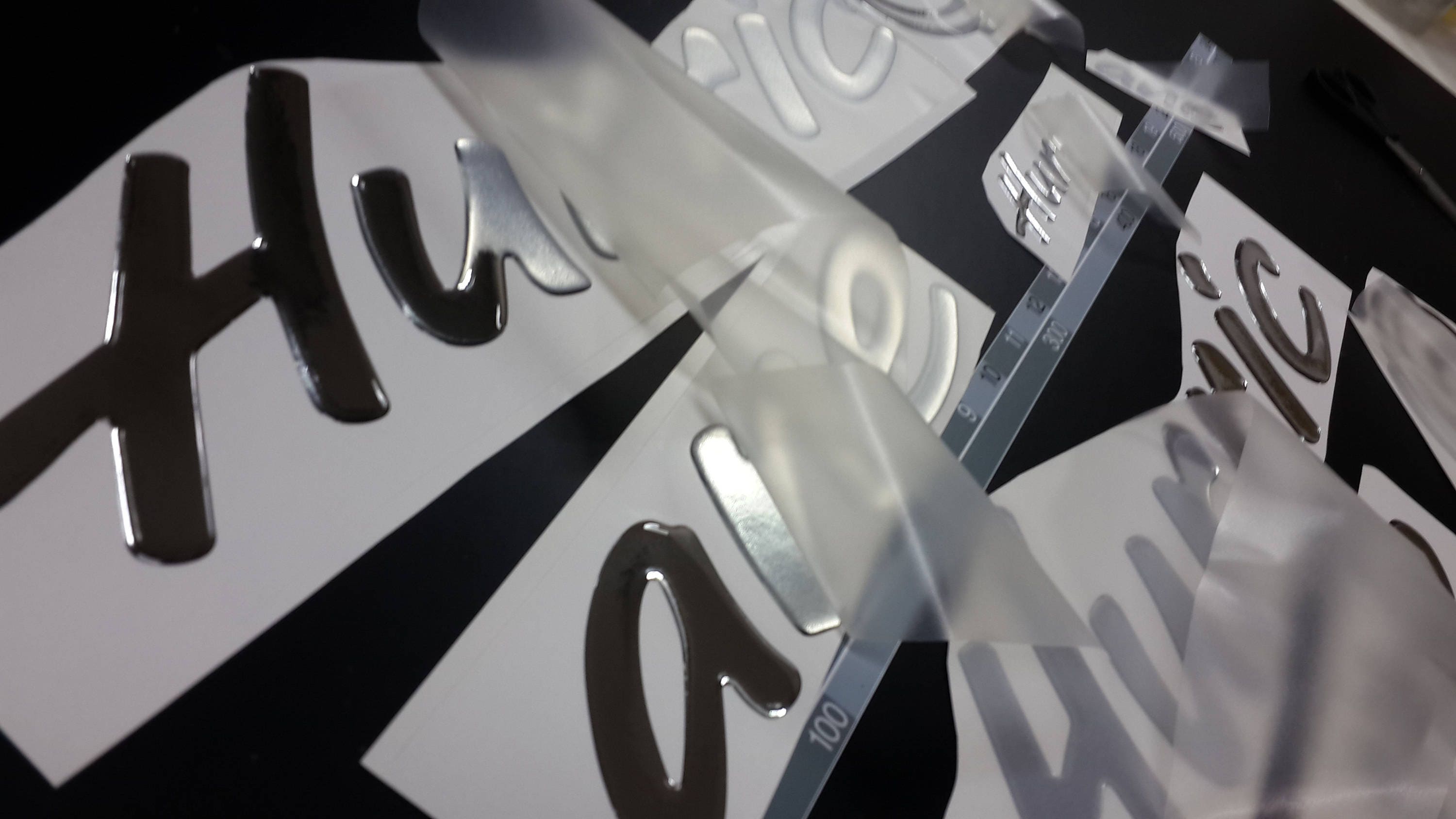 Hurricane Boat Emblems 25 Chrome FREE FAST Delivery Etsy