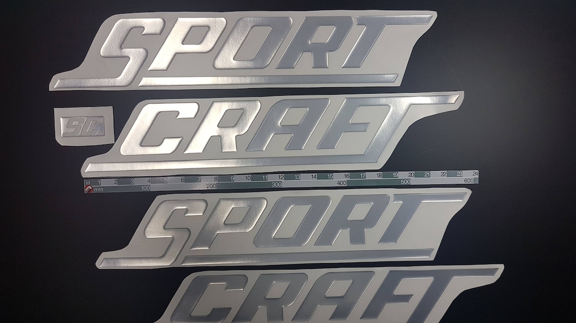 Sportcraft Boats Emblems 43 FREE FAST Delivery DHL Etsy
