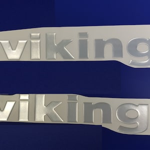 Viking Yachts-bootemblemen 8" + GRATIS SNELLE levering DHL Express - Stickers Set - Grafische sticker