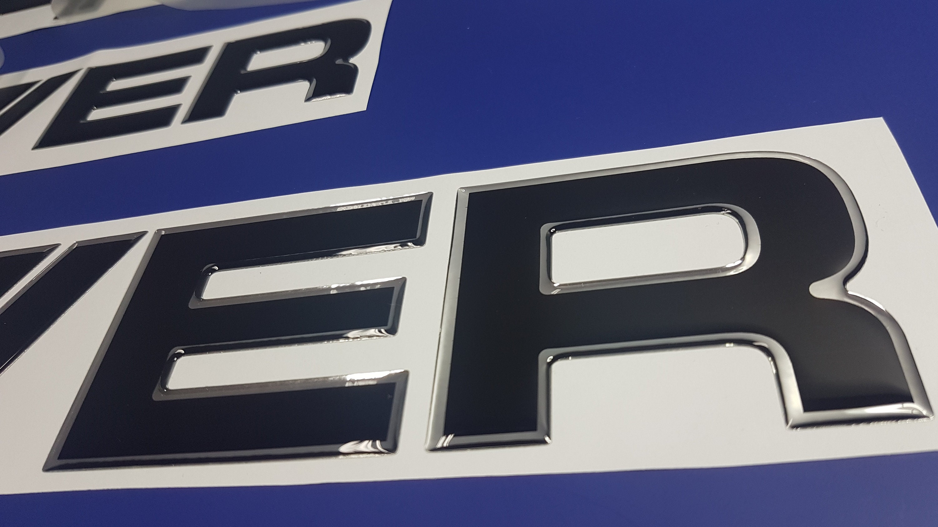 Carver Boat Emblem 18 Chrome Black FREE FAST Delivery Etsy