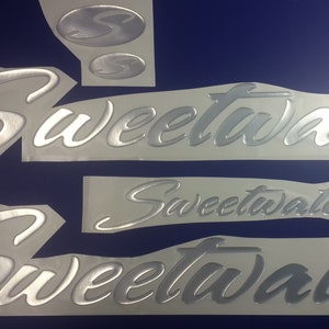 Sweetwater Pontoon Boat-emblemen 30" + GRATIS SNELLE levering DHL Express - Stickers Set - Grafische sticker