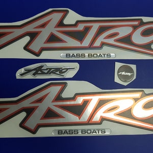 Astro boat Emblem 22&quot; + FREE FAST delivery DHL express - raised decal - Stickers Set - Graphics Decal