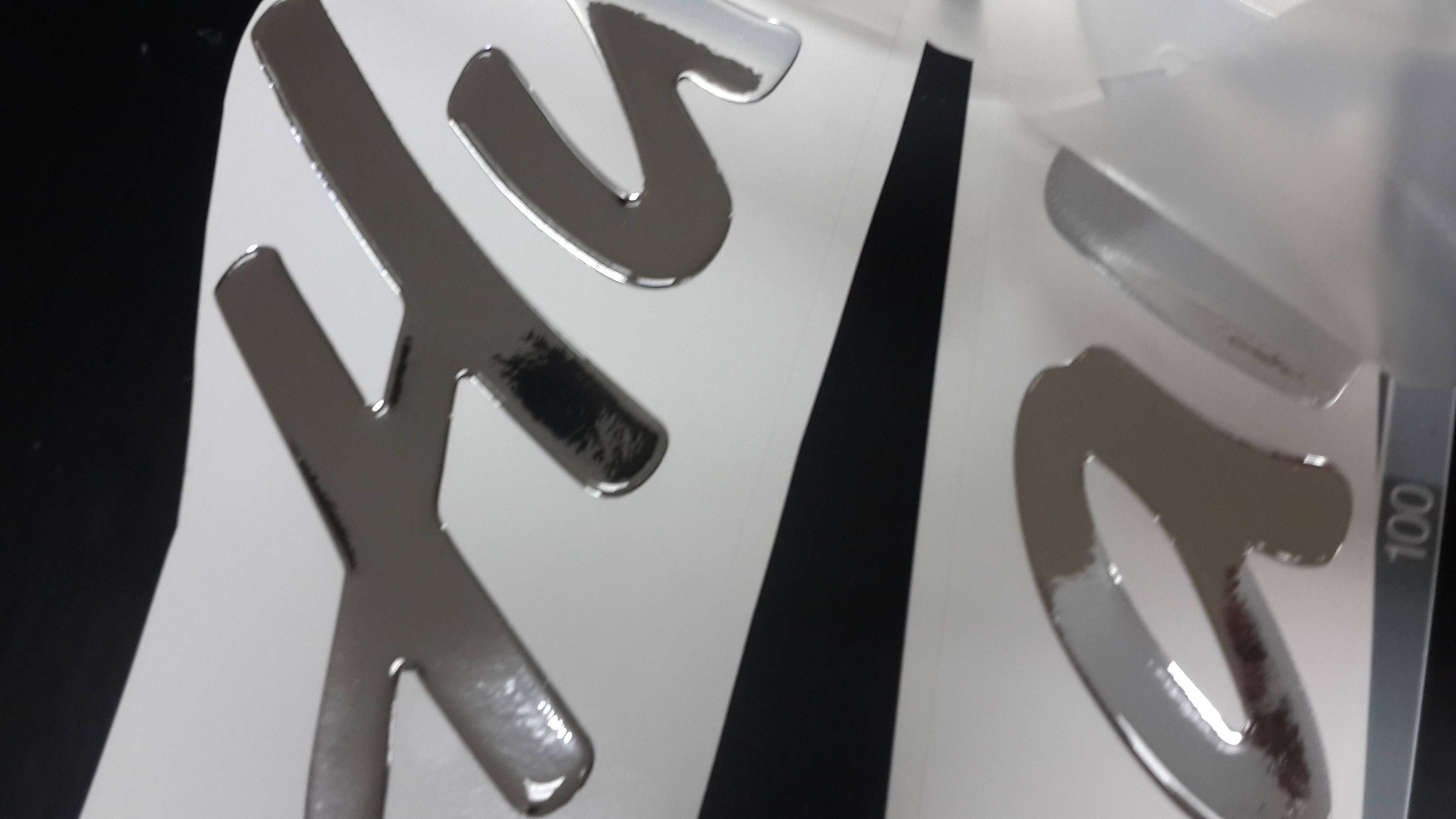 Hurricane Boat Emblems 25 Chrome FREE FAST Delivery Etsy