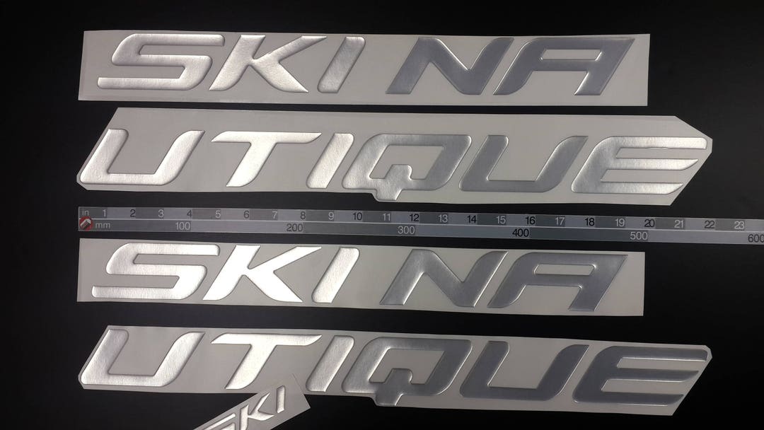 Ski Nautique Boat Emblems 40 Chrome FREE FAST Delivery DHL Express