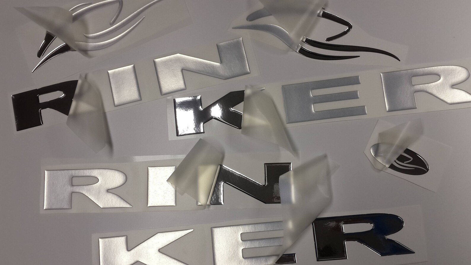 Rinker Boat Emblems 27 Chrome FREE FAST Delivery DHL Etsy