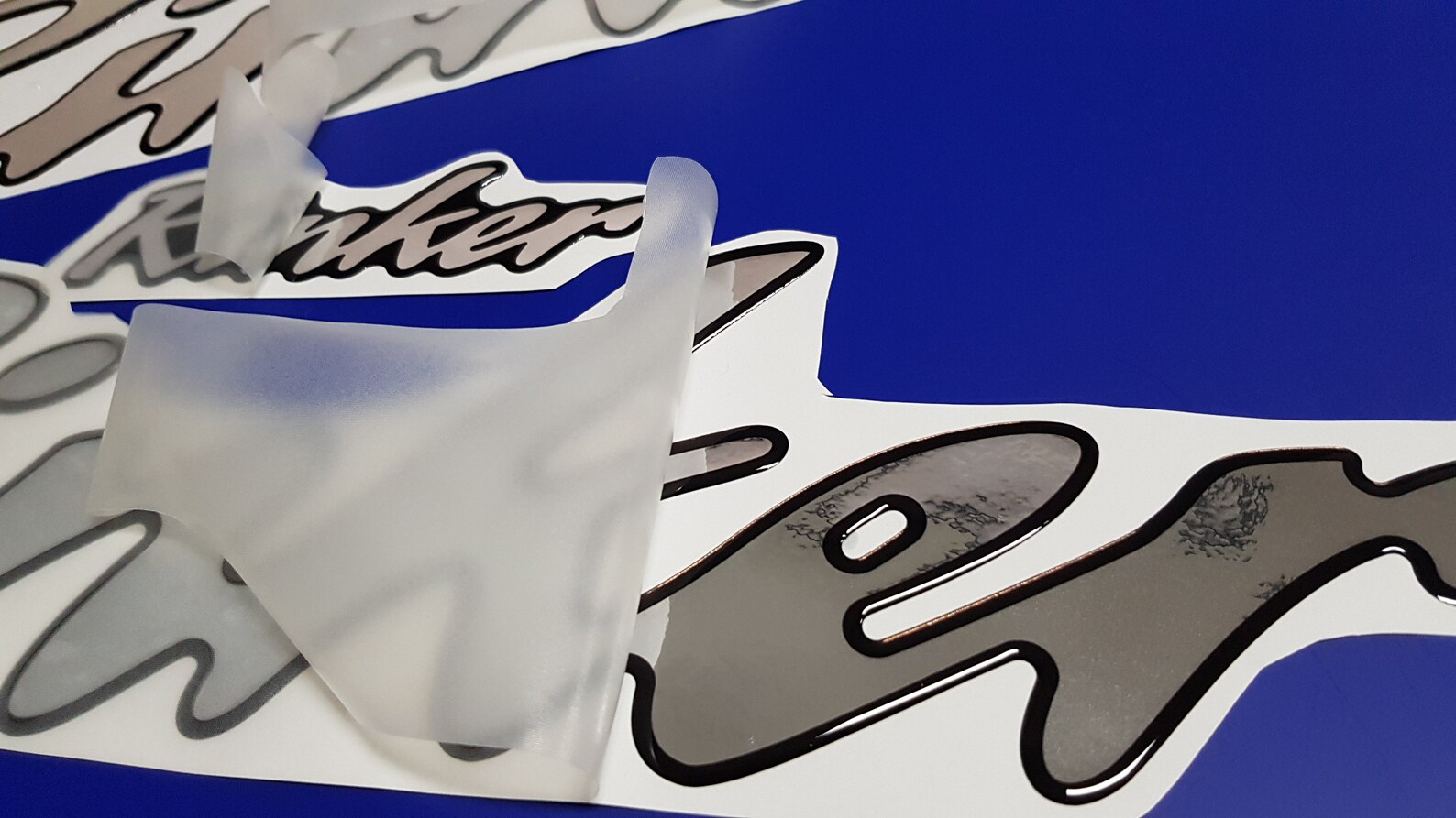 Rinker Boat Emblems 20 Black Chrome FREE FAST Delivery Etsy