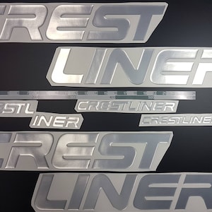 Crestliner Boats-emblemen 40" + GRATIS SNELLE levering DHL Express