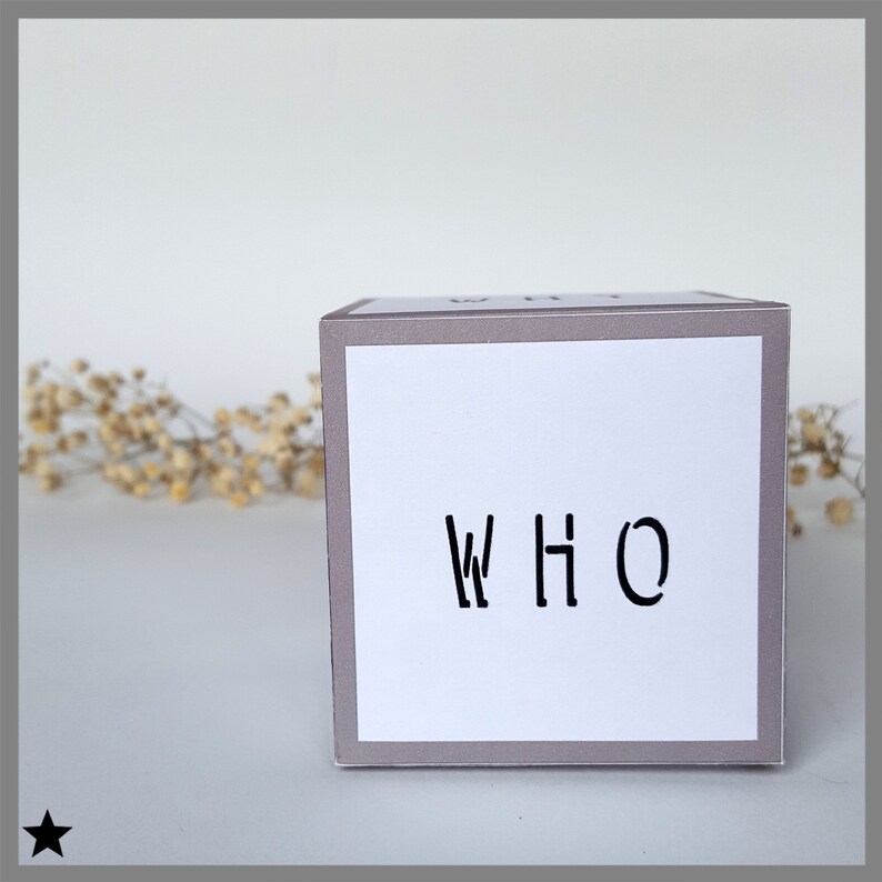 Gift for Writers Printable Quote Blocks 3D Papercraft Etsy