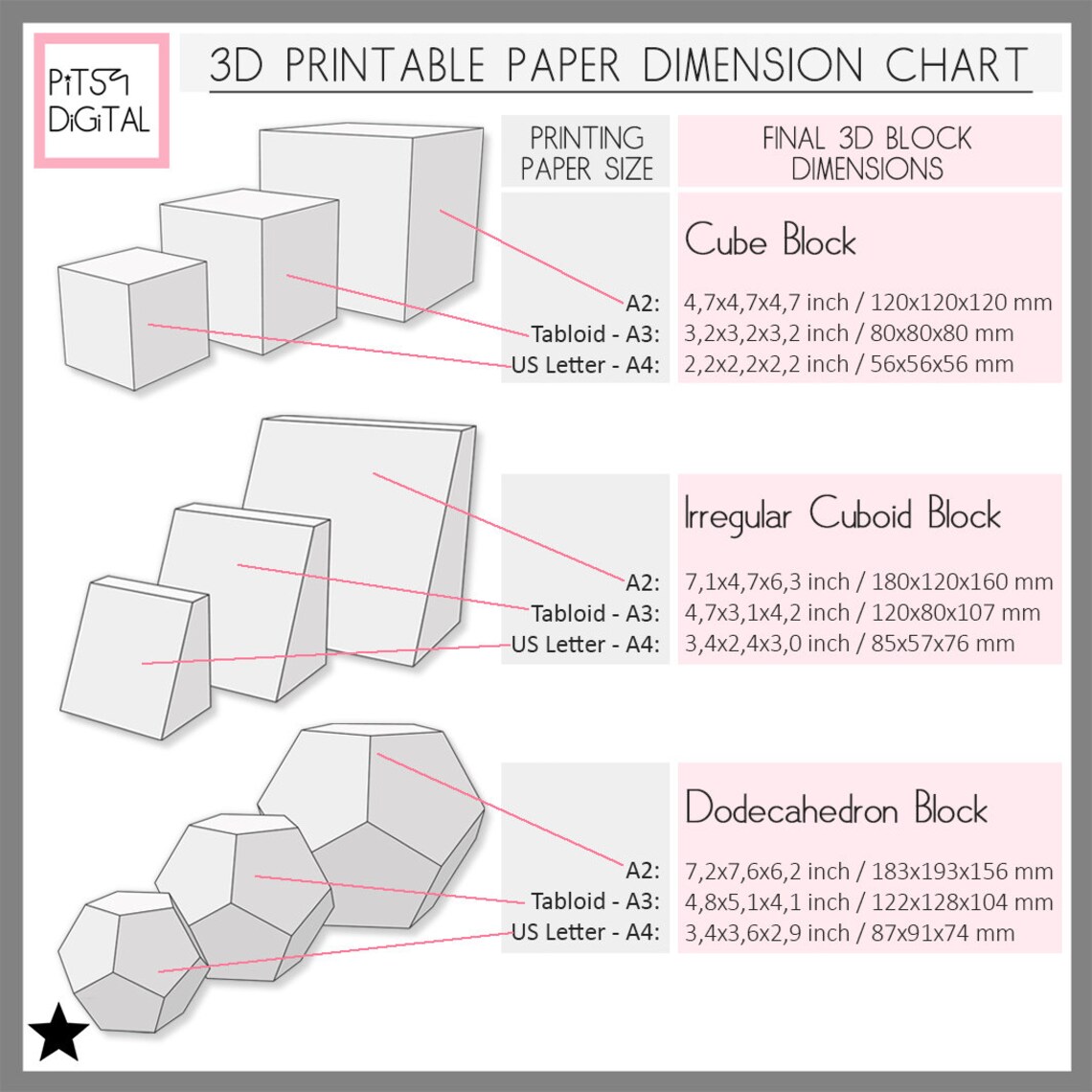 printable-calendar-2024-dodecahedron-desk-calendar-modern-calendar