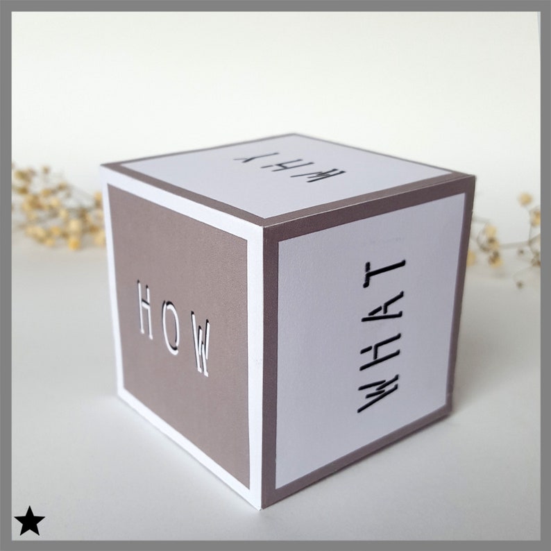 Gift for Writers Printable Quote Blocks 3D Papercraft Etsy