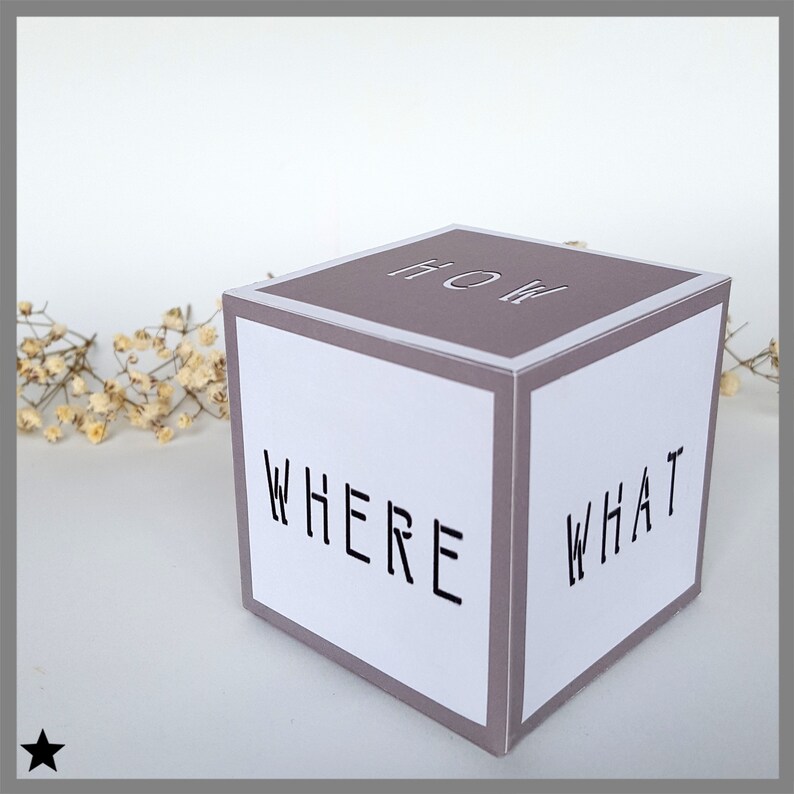 Gift for Writers Printable Quote Blocks 3D Papercraft Etsy