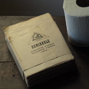 Carta igienica anni '40. Regalo divertente. Carta velina. Carta trasparente. Da collezione della Seconda Guerra Mondiale. Carta della Seconda Guerra Mondiale. Seconda Guerra Mondiale.