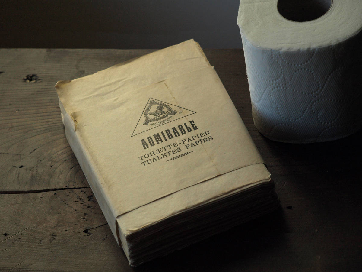 1940s Toilet Paper. Funny Gift. Tissue Paper. Seethrough Paper. World