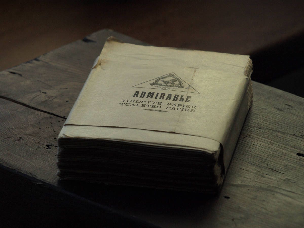 1940s Toilet Paper. Funny Gift. Tissue Paper. World War 2