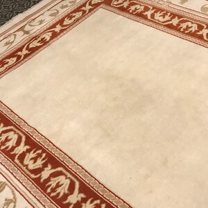 Antiker weißer Teppich 58x78 Fuß VINTAGE Türkischer | Etsy