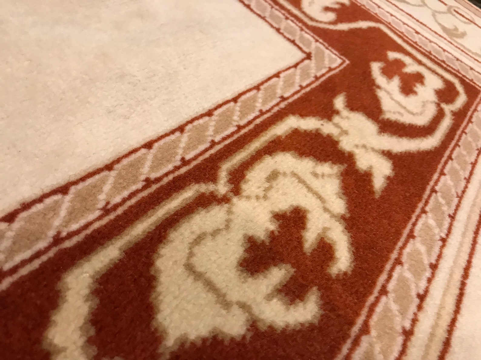 Antiker weißer Teppich 58x78 Fuß VINTAGE Türkischer | Etsy