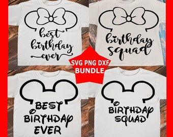 Download Mickey mouse birthday svg | Etsy