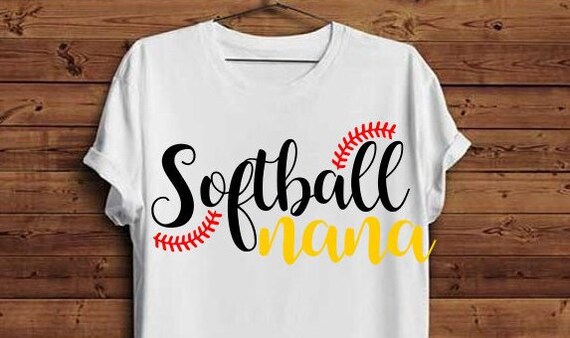 Download Softball Svg Softball Shirt Svg Game Day Team Shirt | Etsy
