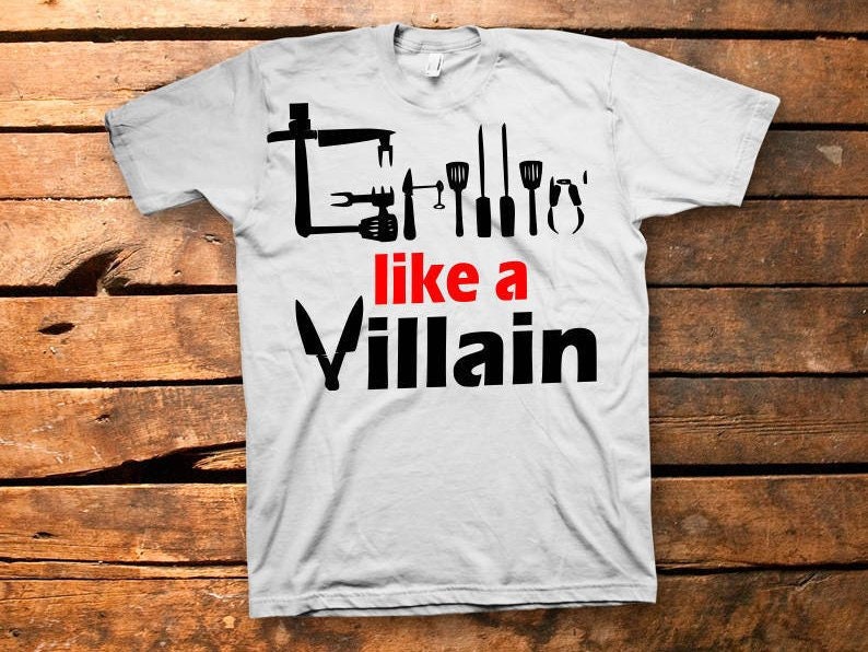 Download Like a Villian Svg Fathers Day Gift Dad T Shirt Svg Summer | Etsy