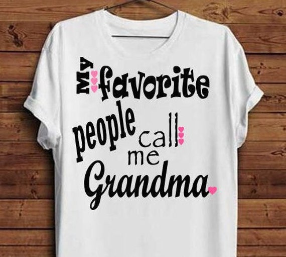 Download Grandma Svg Shirt Mother's Day Svg My Favorite People | Etsy