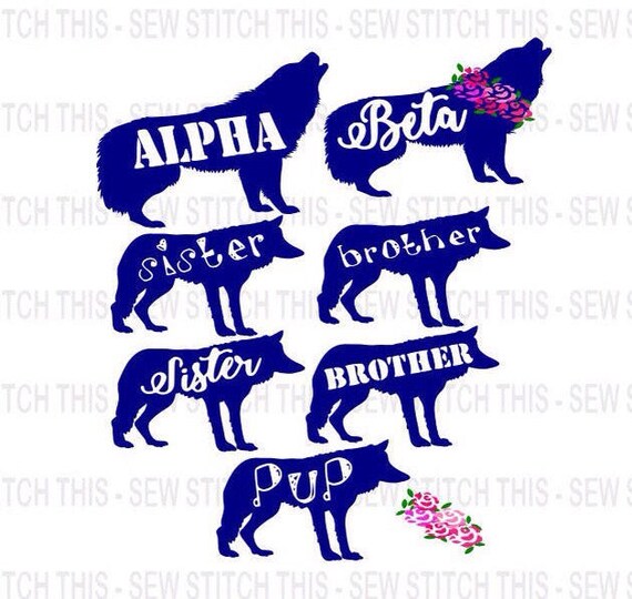 Free Free 115 Wolf Family Svg SVG PNG EPS DXF File