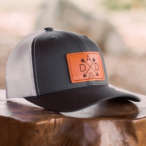 Custom DAD Leather Patch Hat | Fathers Day Hat