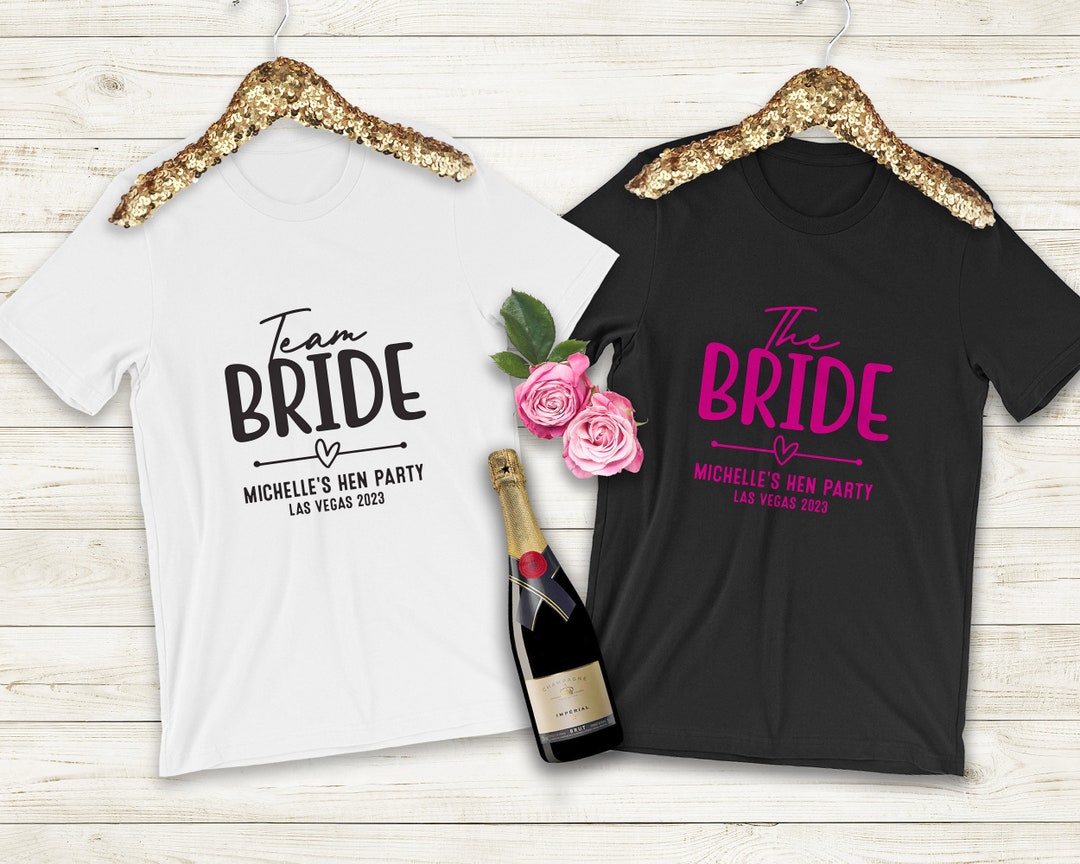T-shirt Personnalisable Pour Enterrement De Vie De Jeune Fille - Couleur Rouge - Fruit Of The Loom
