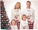 Personalised Christmas Red Nose Reindeer Pyjamas | Matching Family Pyjama Sets | Long Sleve Top & Full Length Pyjama Bottoms Xmas PJs 