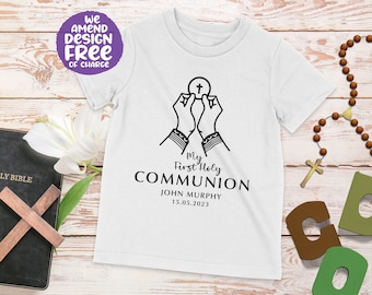 Camiseta personalizada de Primera Comunión: Un regalo de recuerdo.