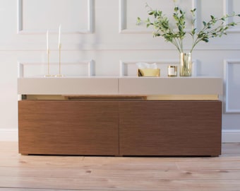 Custom TV stand and sideboard design service, digital design