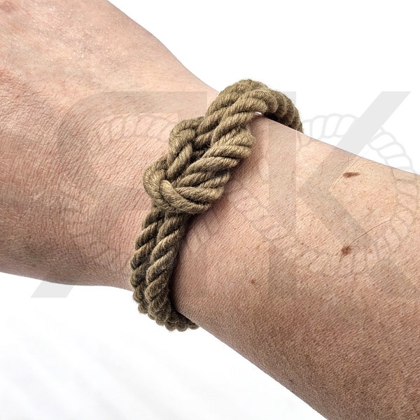 Nautical POSH Square Knot Rope Bracelet