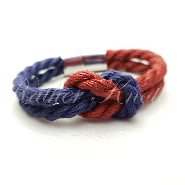 Square Knot Bracelet Etsy