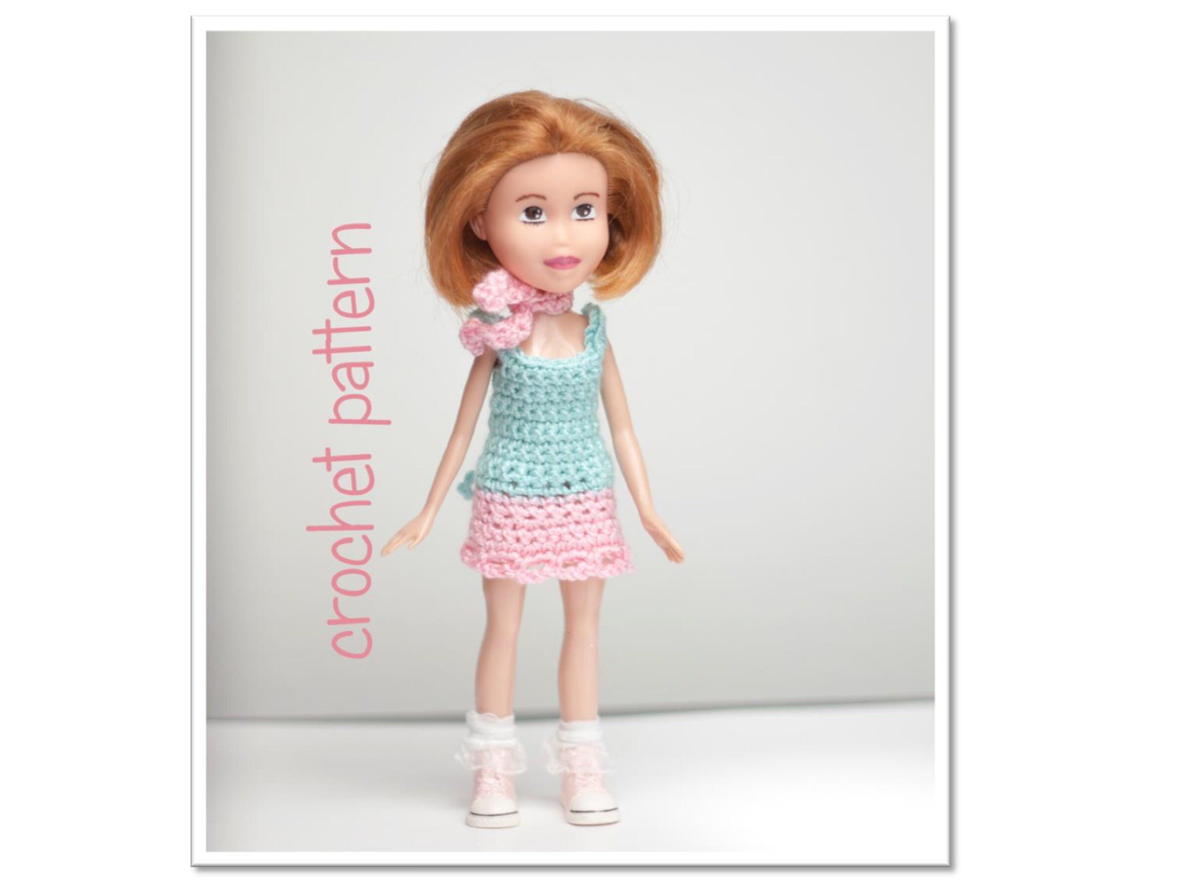 Bratz Doll Outfit Crochet PATTERN, Patterns for Bratz Dolls Clothes